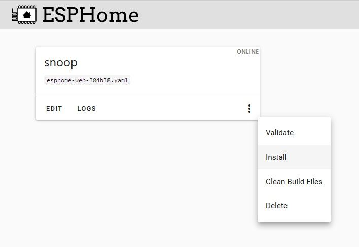 ESP32 and Home Assistant